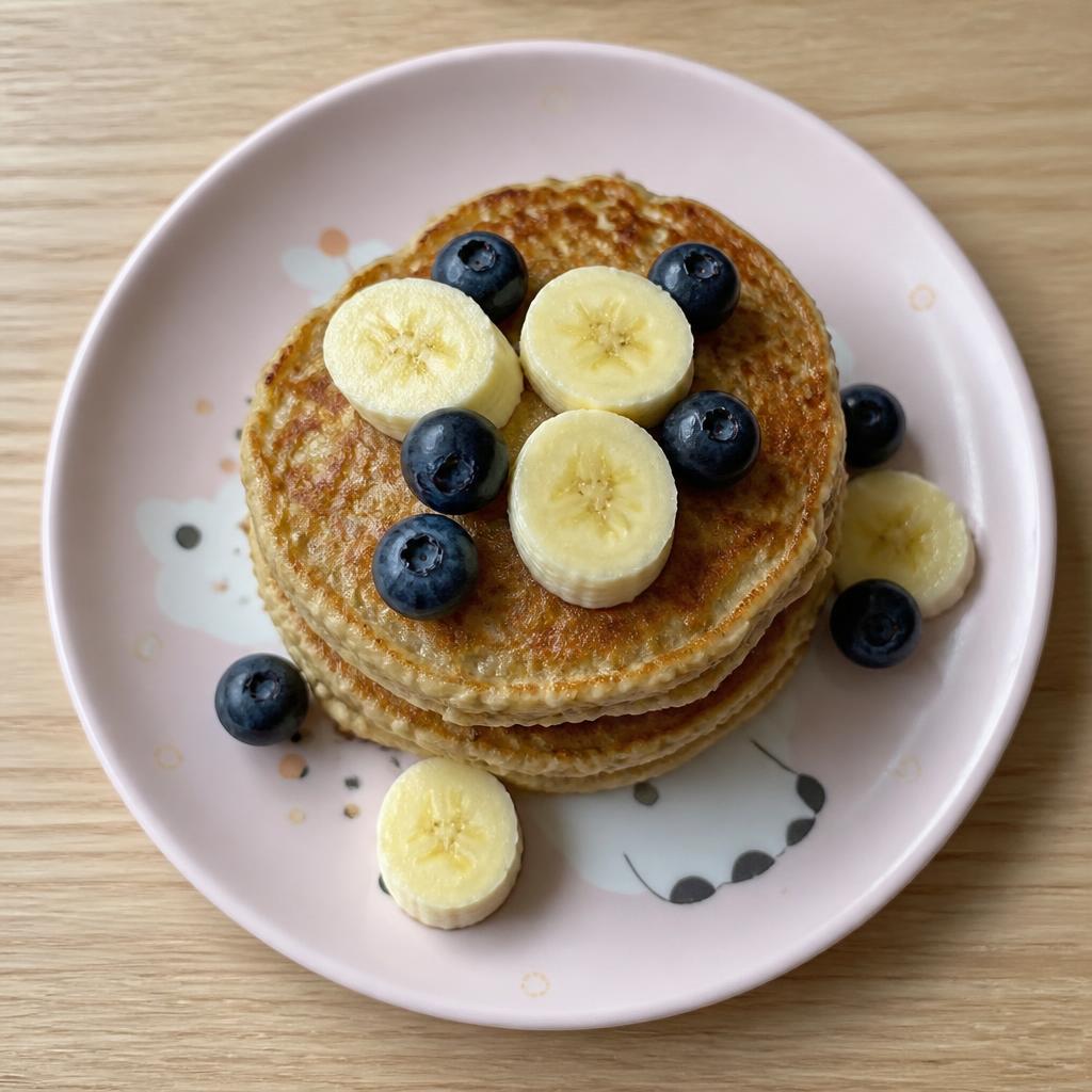 Banana Oat Pancakes