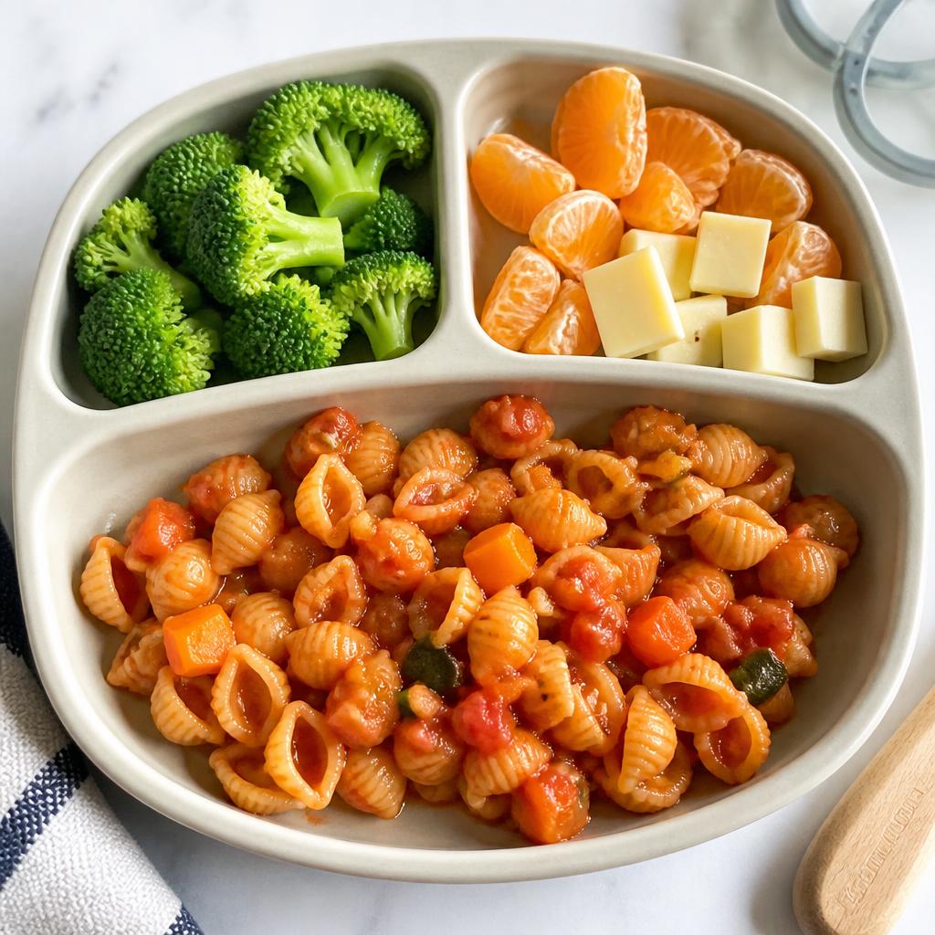 Mini Pasta with Hidden Veggies